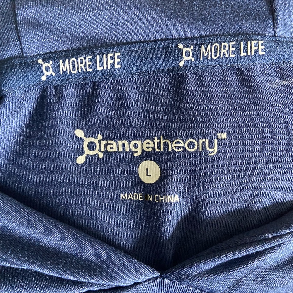 Orangetheory Navy Hooded Top OTF - Picture 5 of 5